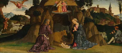 The Nativity by Antoniazzo Romano — digital art print download