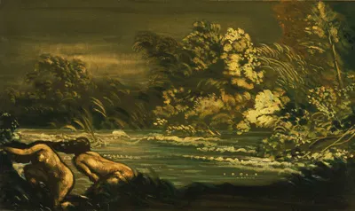 The Flood by Arthur Bowen Davies, 1903 — digital art print download