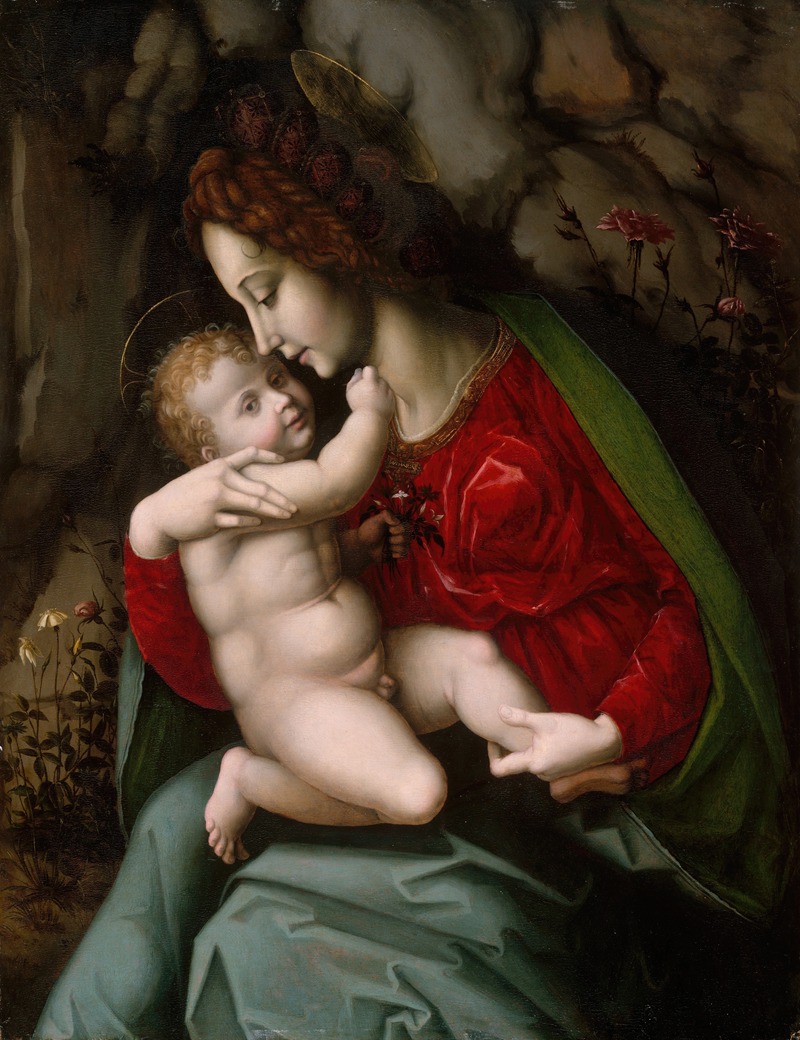Madonna and Child by Баккиакка — digital art print download