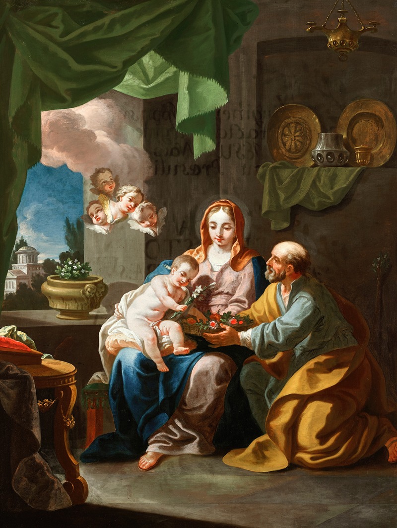 Die Heilige Familie — Daniel Gran