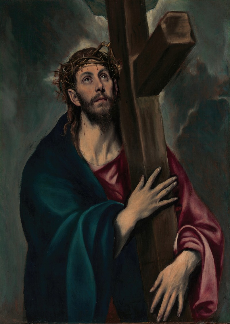 Christ Carrying the Cross by Эль Греко (Доменикос Теотокопулос) — digital art print download