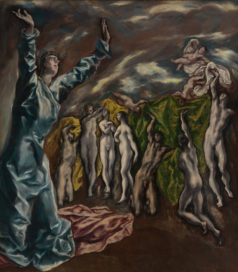 The Vision of Saint John — Эль Греко (Доменикос Теотокопулос)