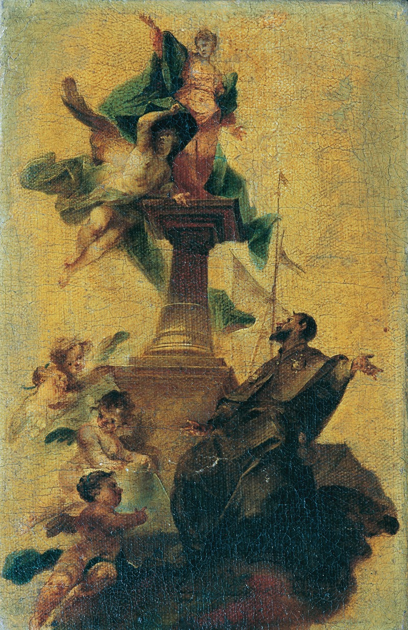 Der heilige Jacobus major und der Glaube — Franz Sigrist the elder