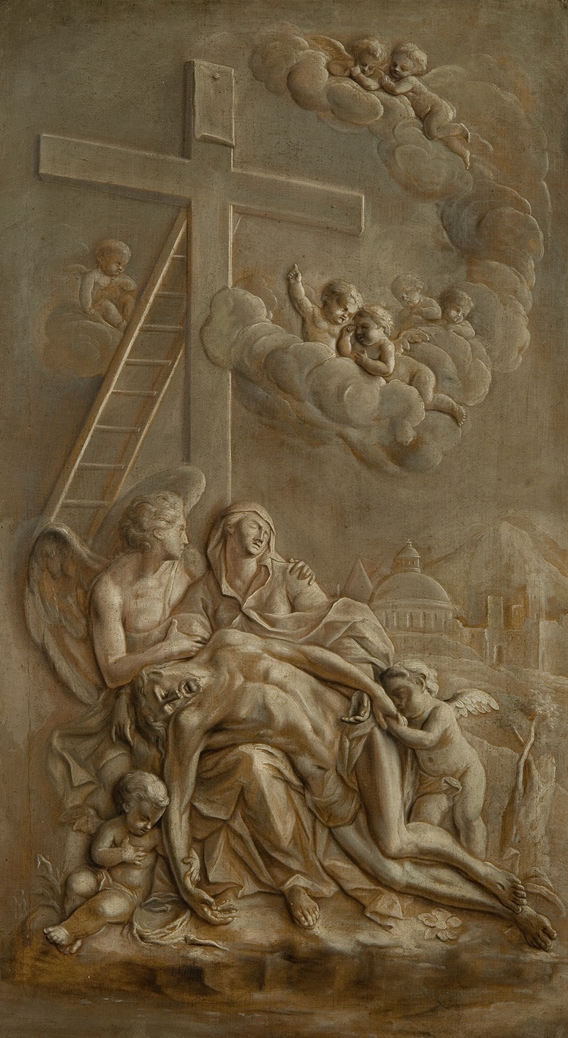 Beweinung Christi by Jakob Kellner — digital art print download