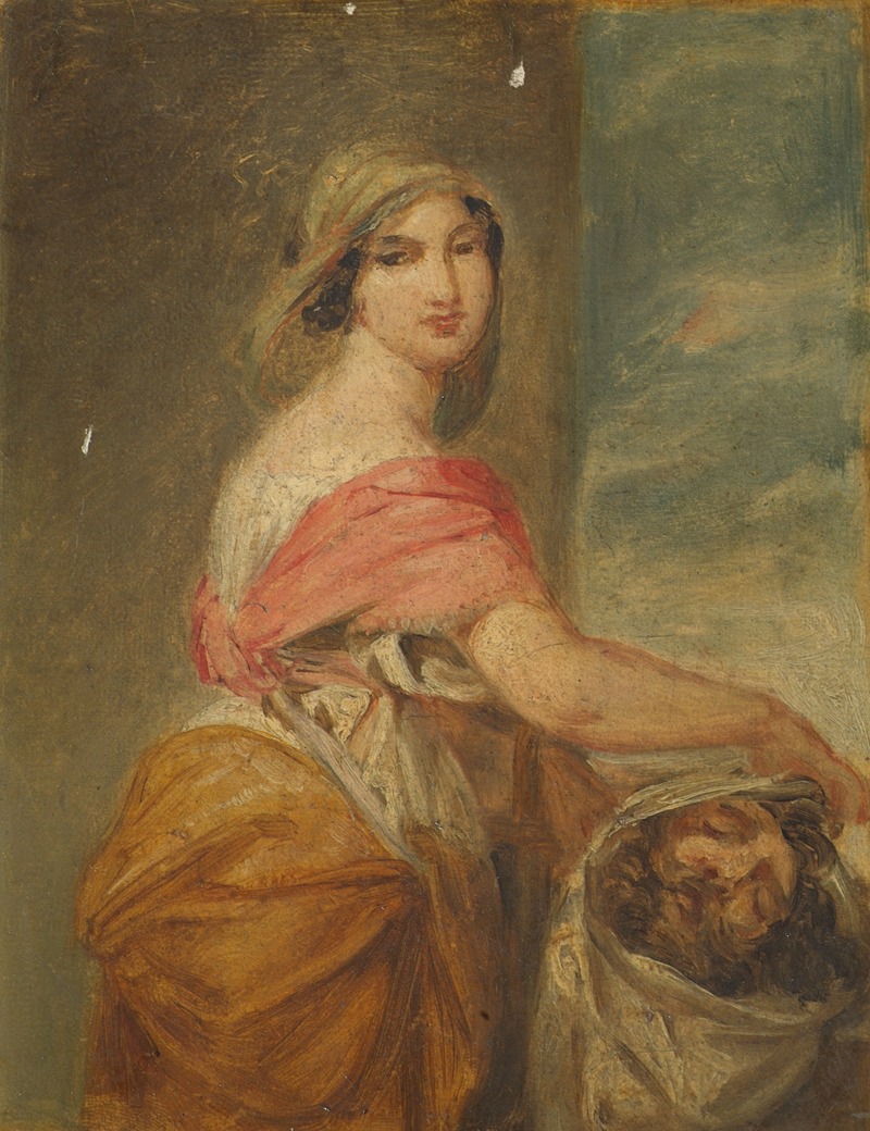 Judith mit dem Haupt des Holofernes — Иосиф Хасслвандер