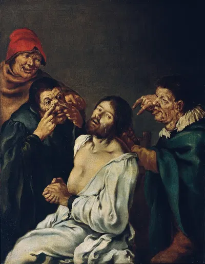 Verspottung Christi by Карел Шкрета, 1630 — digital art print download