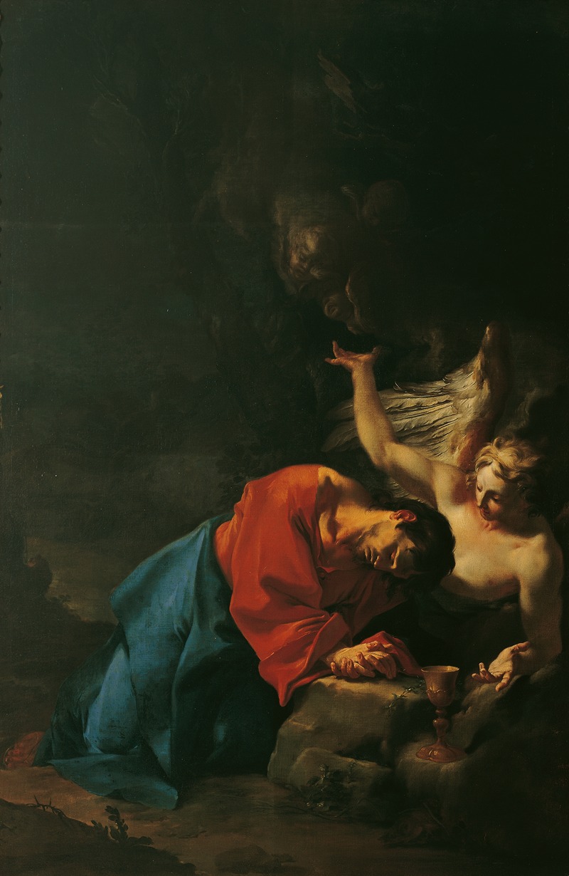 Christus am Ölberg by Paul Troger, 1750 — digital art print download