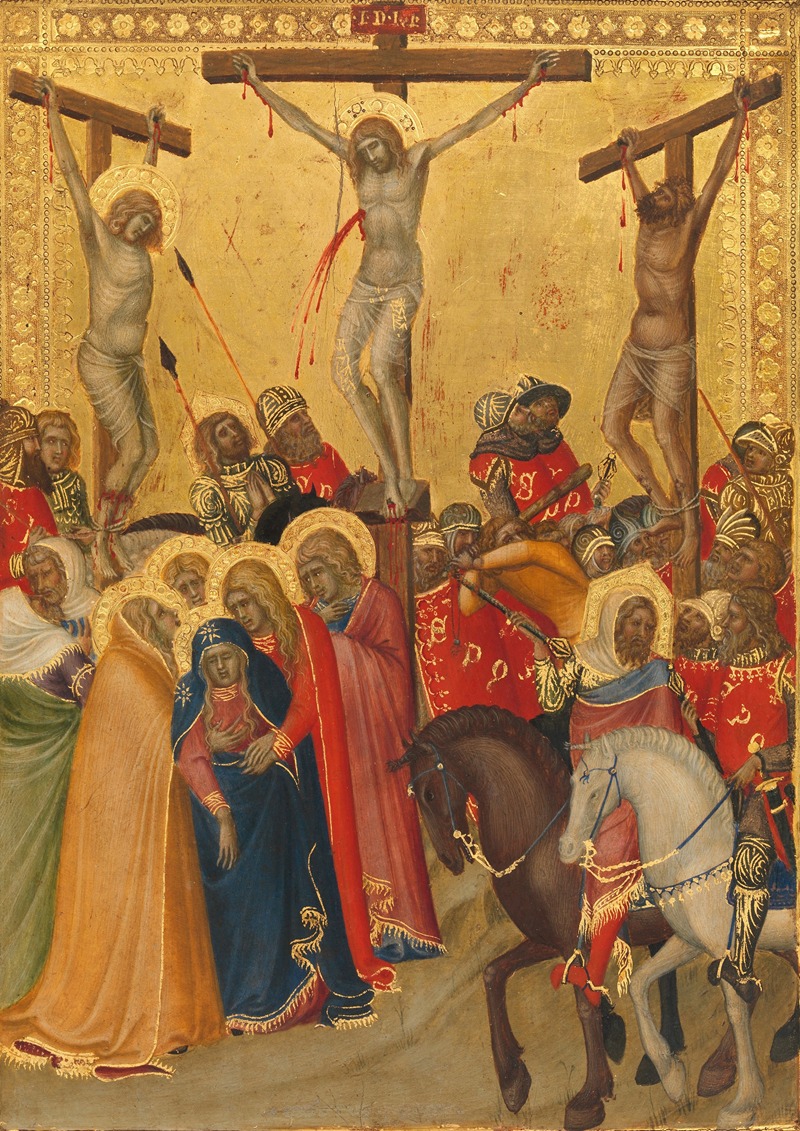 The Crucifixion by Pietro Lorenzetti — digital art print download