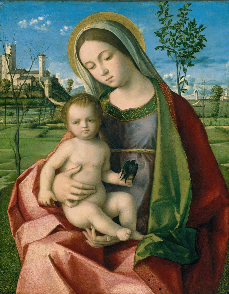 Madonna and Child by Workshop of Giovanni Bellini — digital art print download