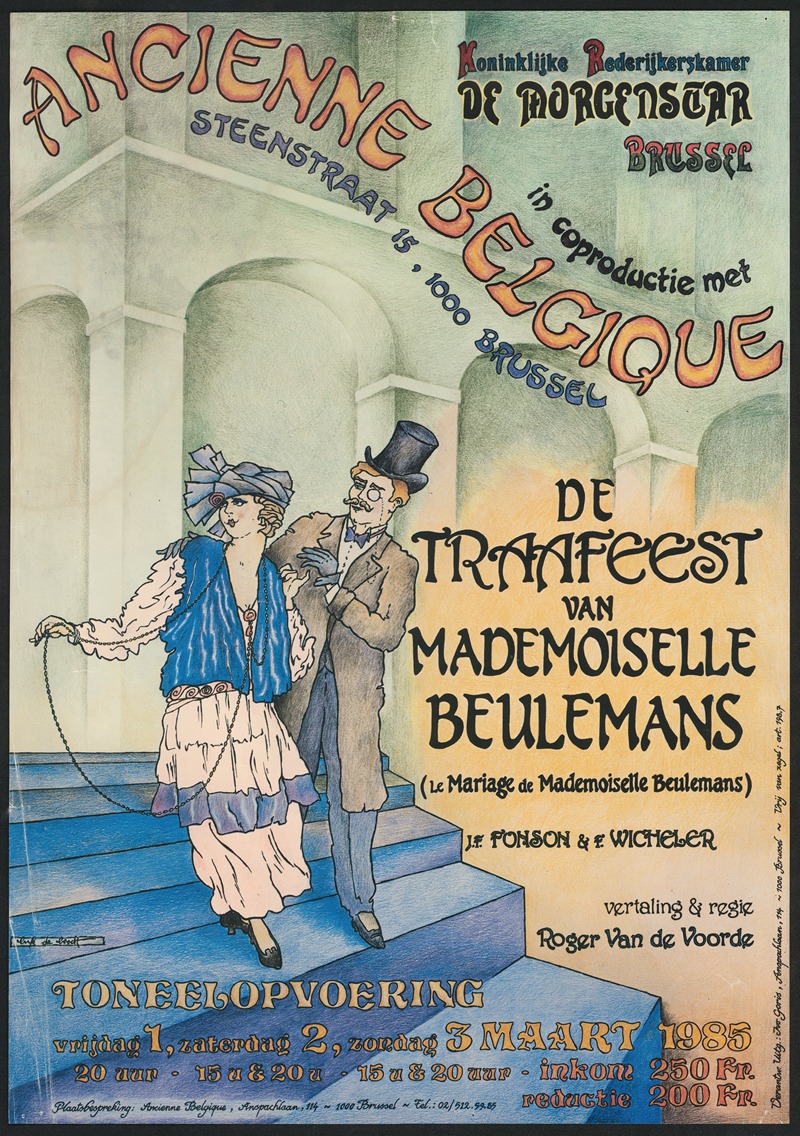 De Traafeest van Mademoiselle Beulemans — Anonymous