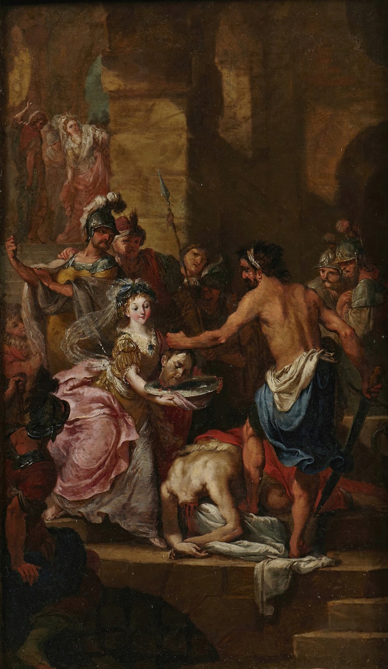 Decapitation of John the Baptist — Agostino Ugolini