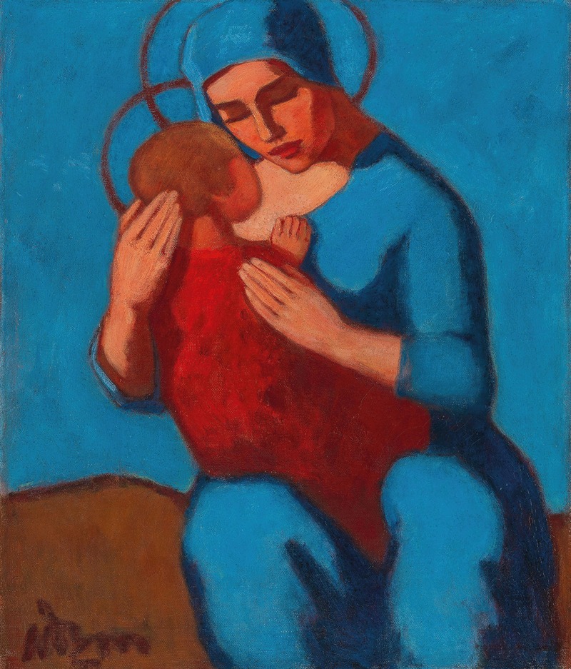 Madonna Madre by Артур Никодем, 1929 — digital art print download