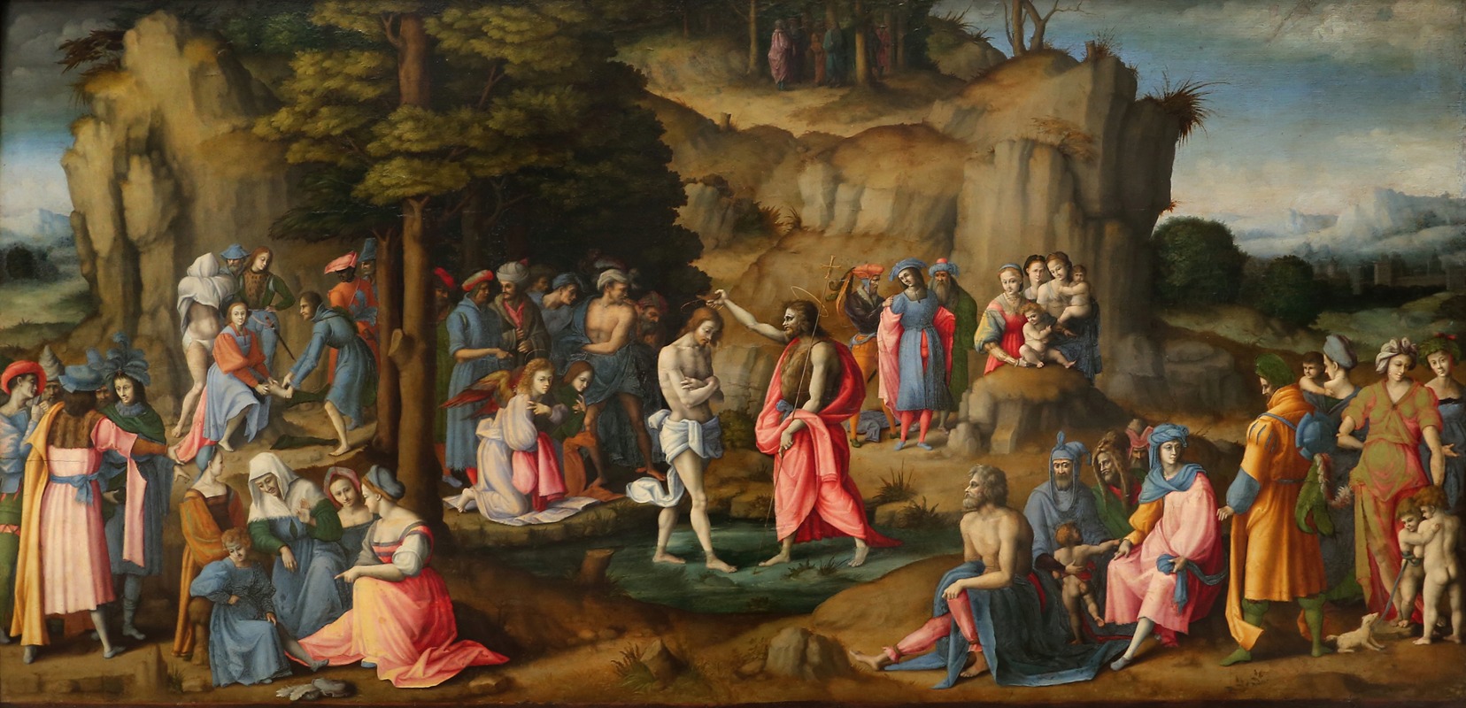 The baptism of christ — Bacchiacca