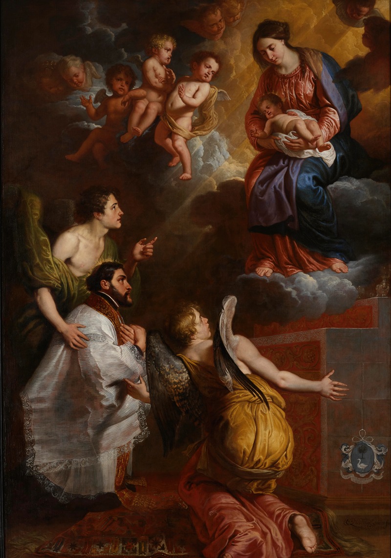 The Vision of St. Francis Xavier — Erasmus Quellinus the younger