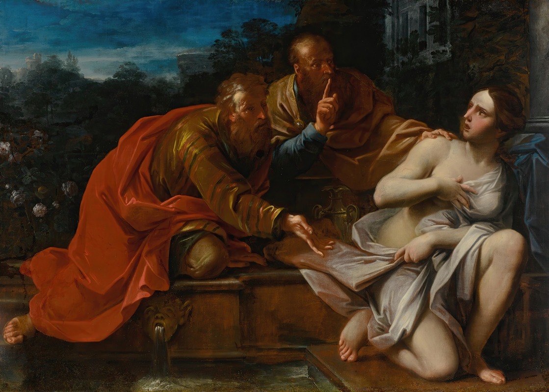 Susanna and the Elders by Felice Torelli — digital art print download