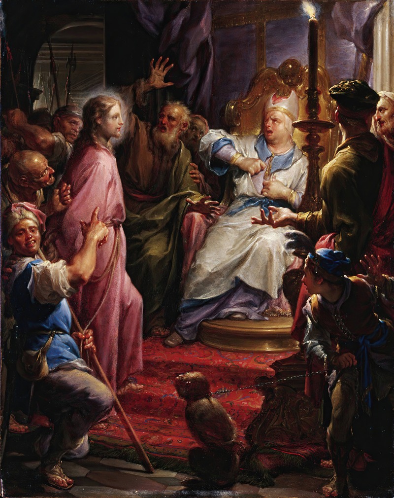 Christ Before Caiaphas by Francesco Trevisani — digital art print download