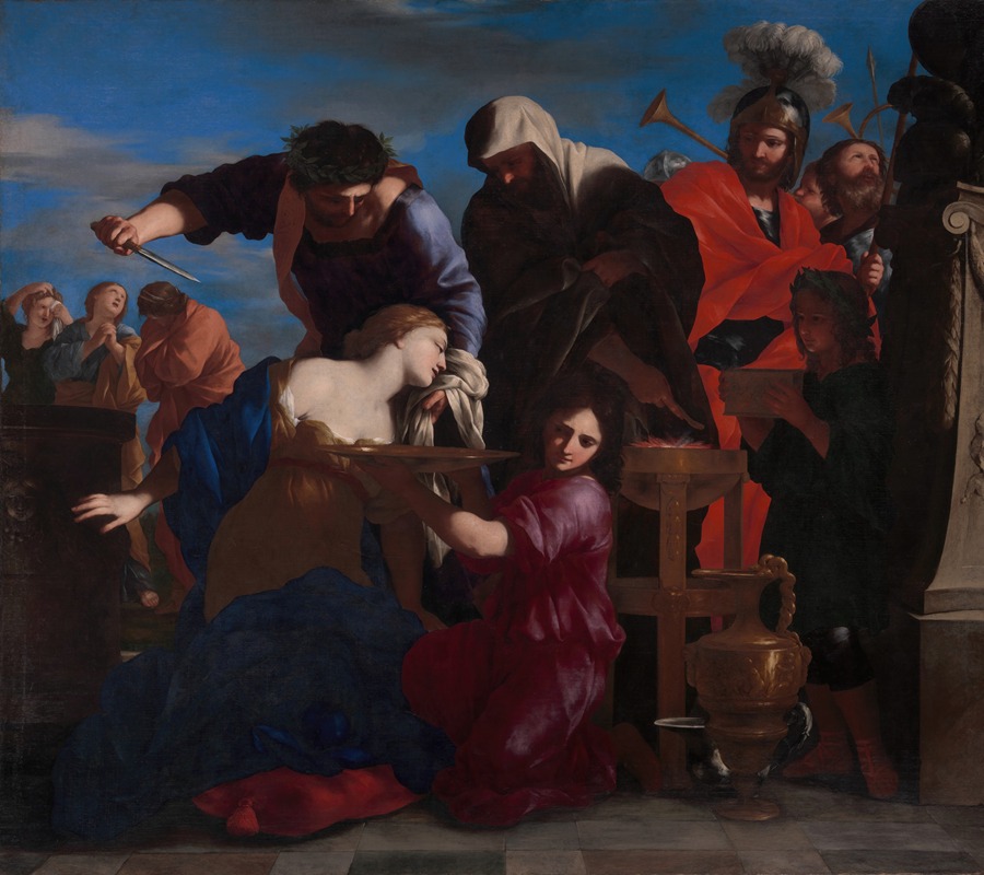 The Sacrifice of Polyxena — Giovanni Francesco Romanelli