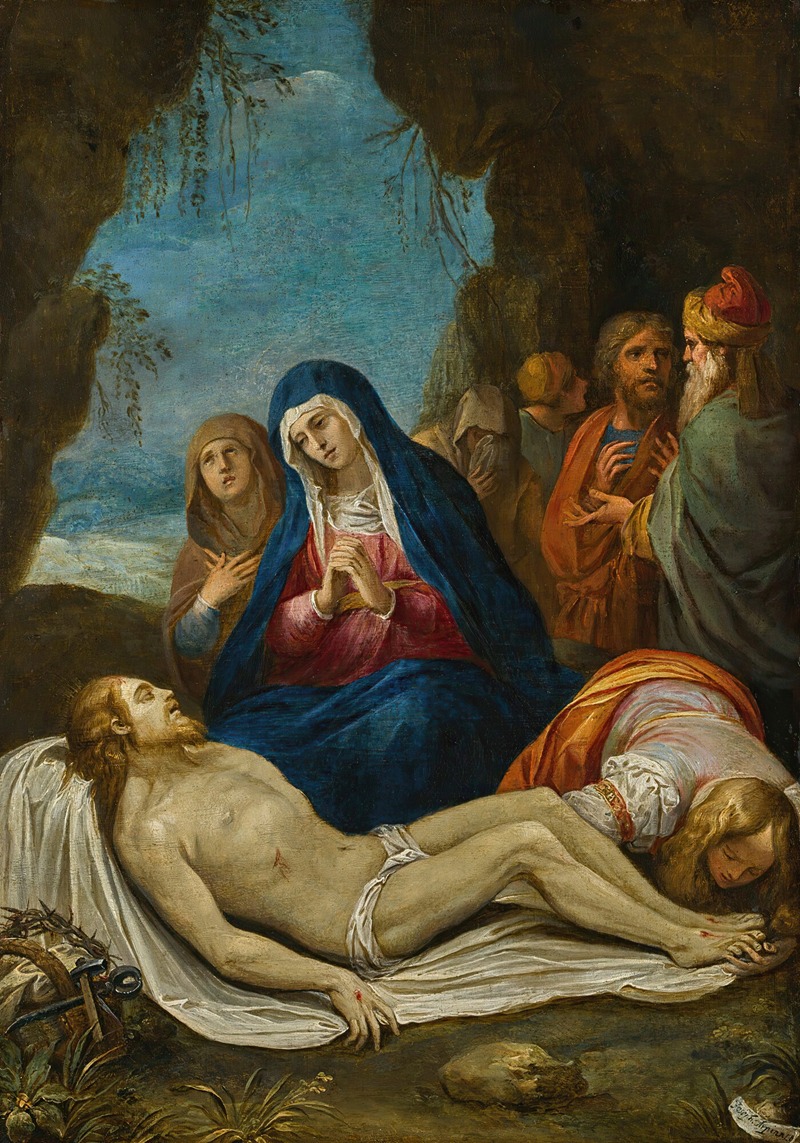 Pietà by Giuseppe Cesari — digital art print download