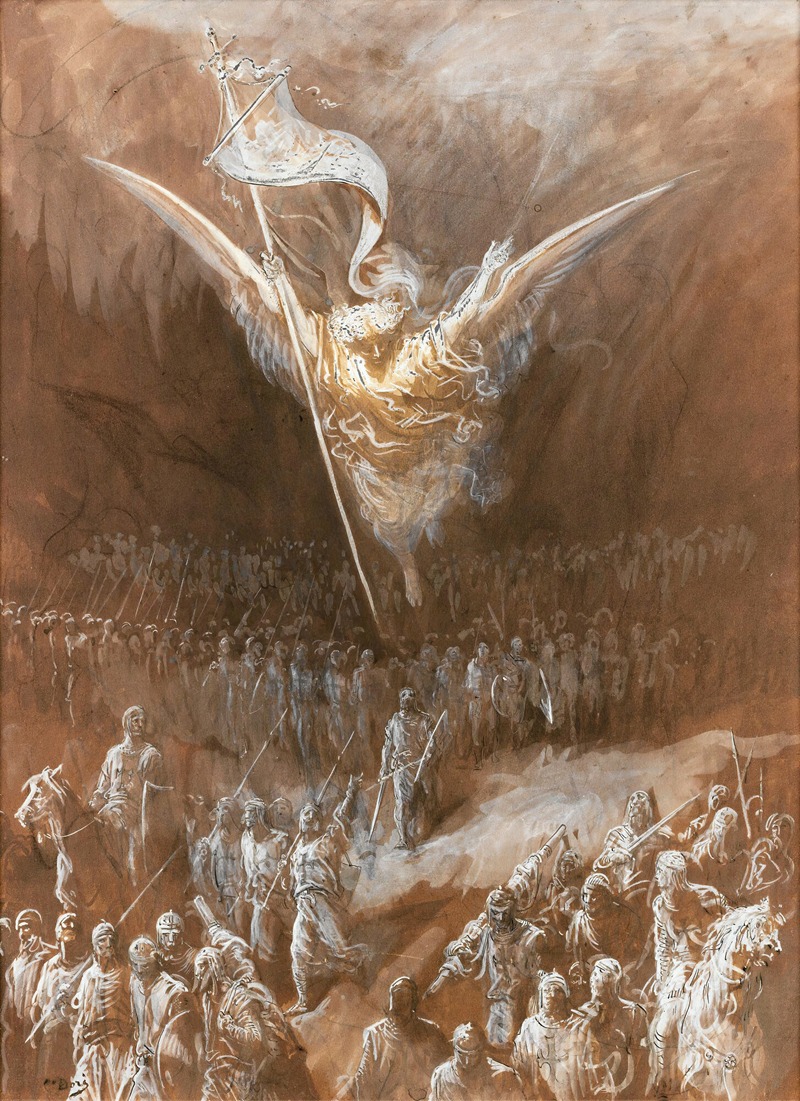 The way to Jerusalem by Гюстав Доре — digital art print download