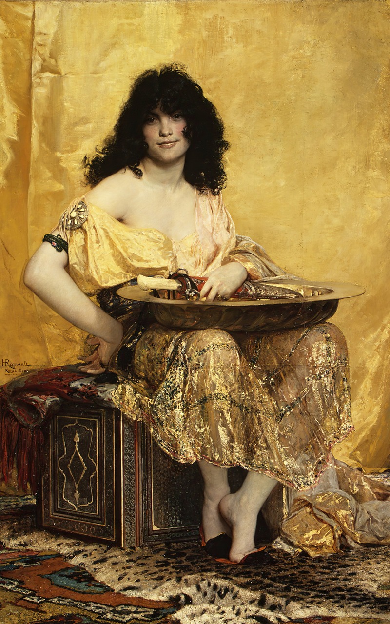 Salome by Анри Реньо, 1870 — digital art print download