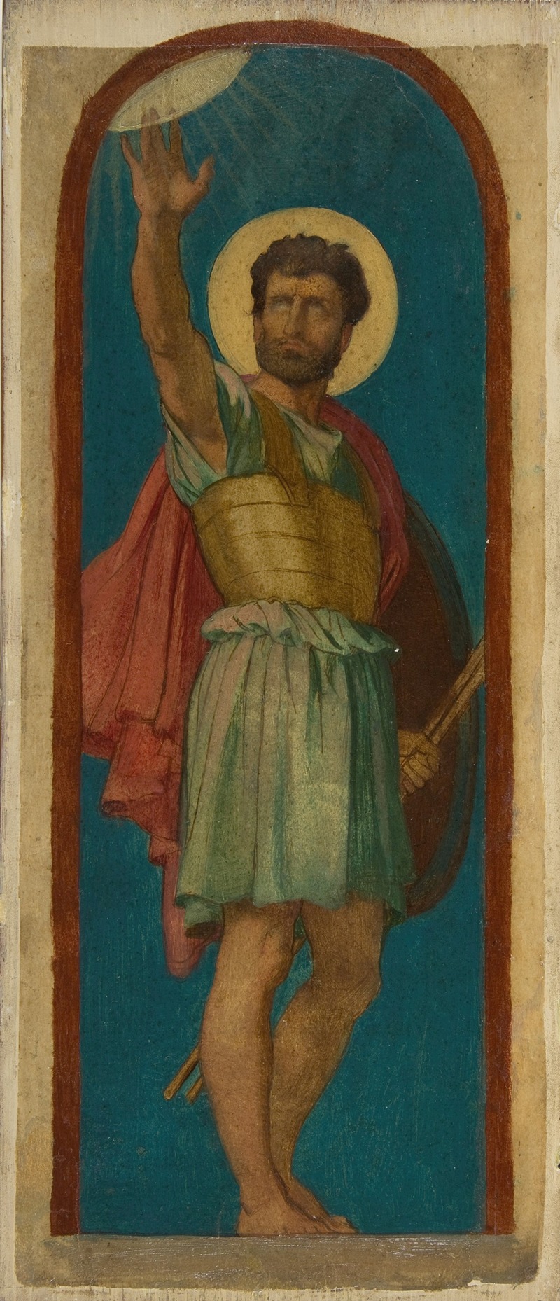 Joshua, with the Sun at Upper Left by Жан-Ипполит Фландрен, 1856–1863 — digital art print download