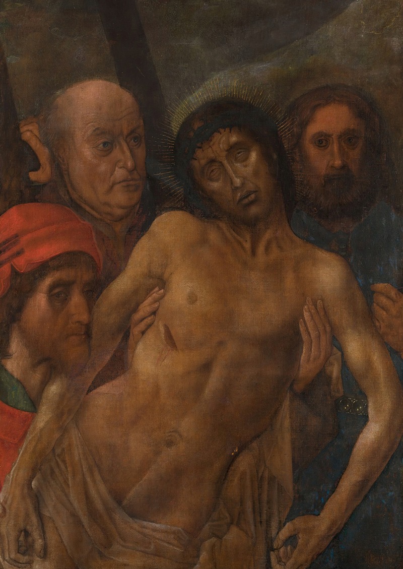 The descent from the cross by Хуго ван дер Гоес — digital art print download
