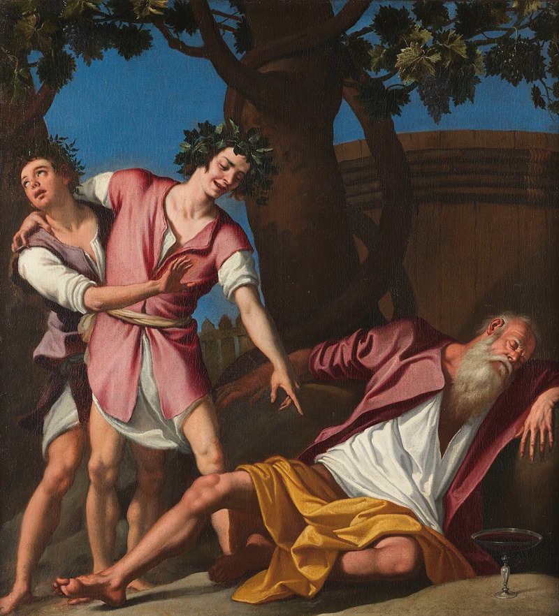 The Drunkenness of Noah — Jacopo da Empoli