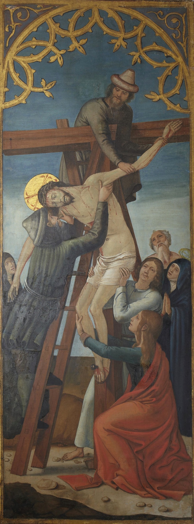 Deposition from the Cross by Juan de Borgoña — digital art print download