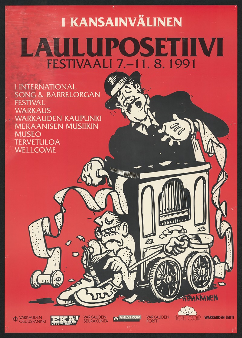 Lauluposetiivi by Аноним, 1991 — digital art print download