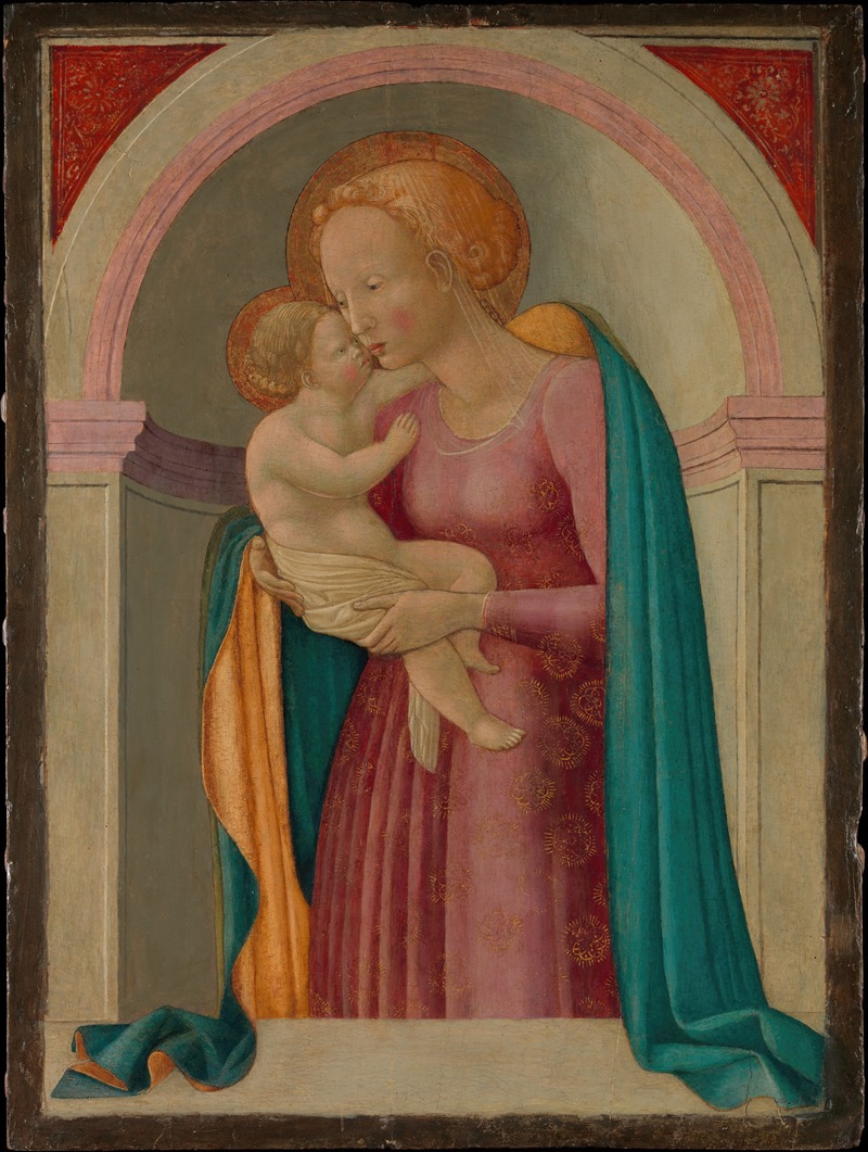 Madonna and Child by Master of the Lanckoronski Annunciation — digital art print download