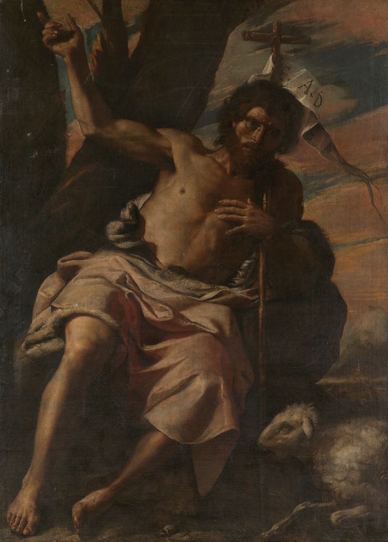 Saint John the Baptist Preaching by Маттиа Прети — digital art print download