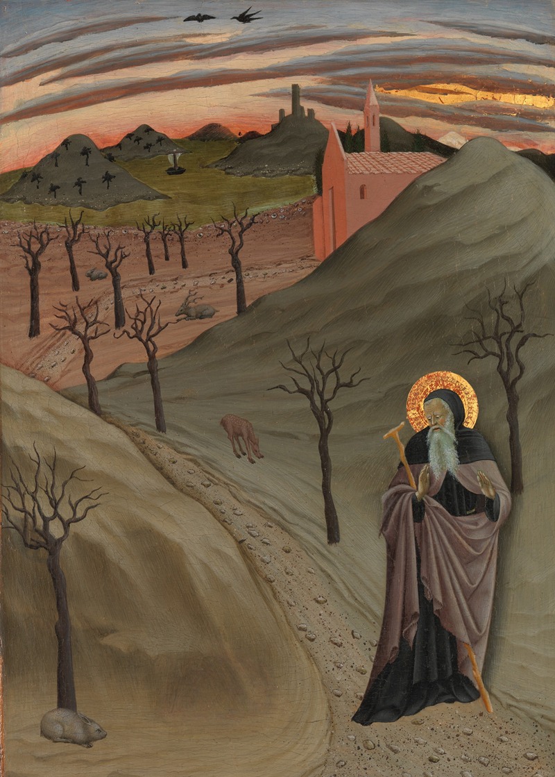 Saint Anthony the Abbot in the Wilderness — Osservanza Master
