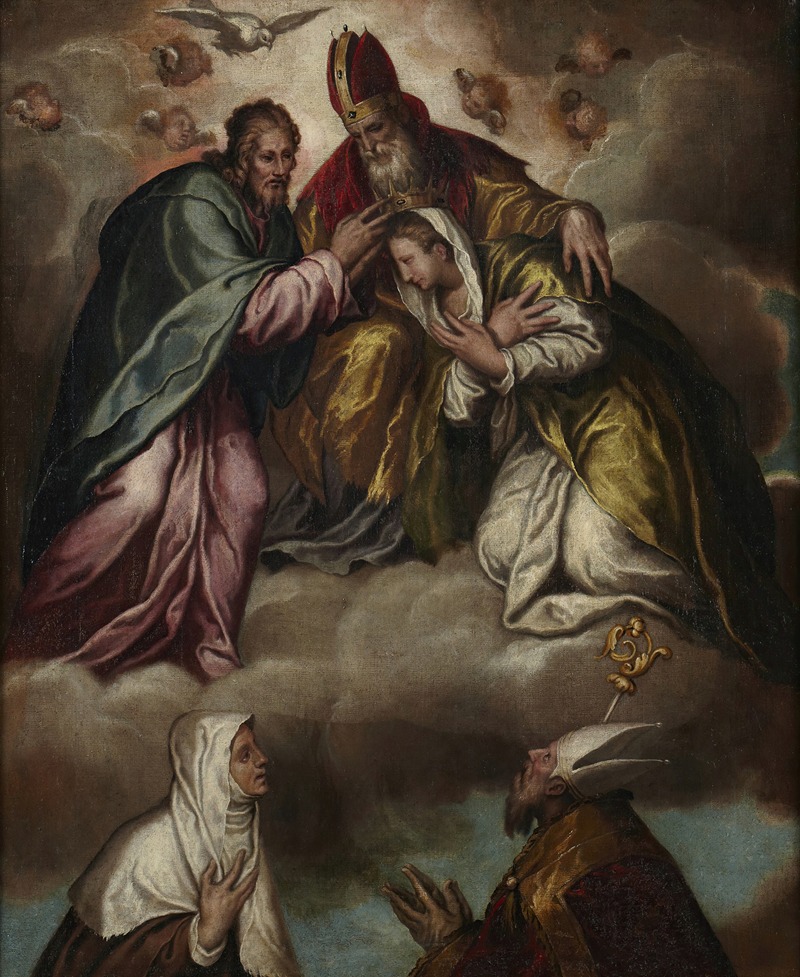 Coronation of the Virgin — Paolo Farinati