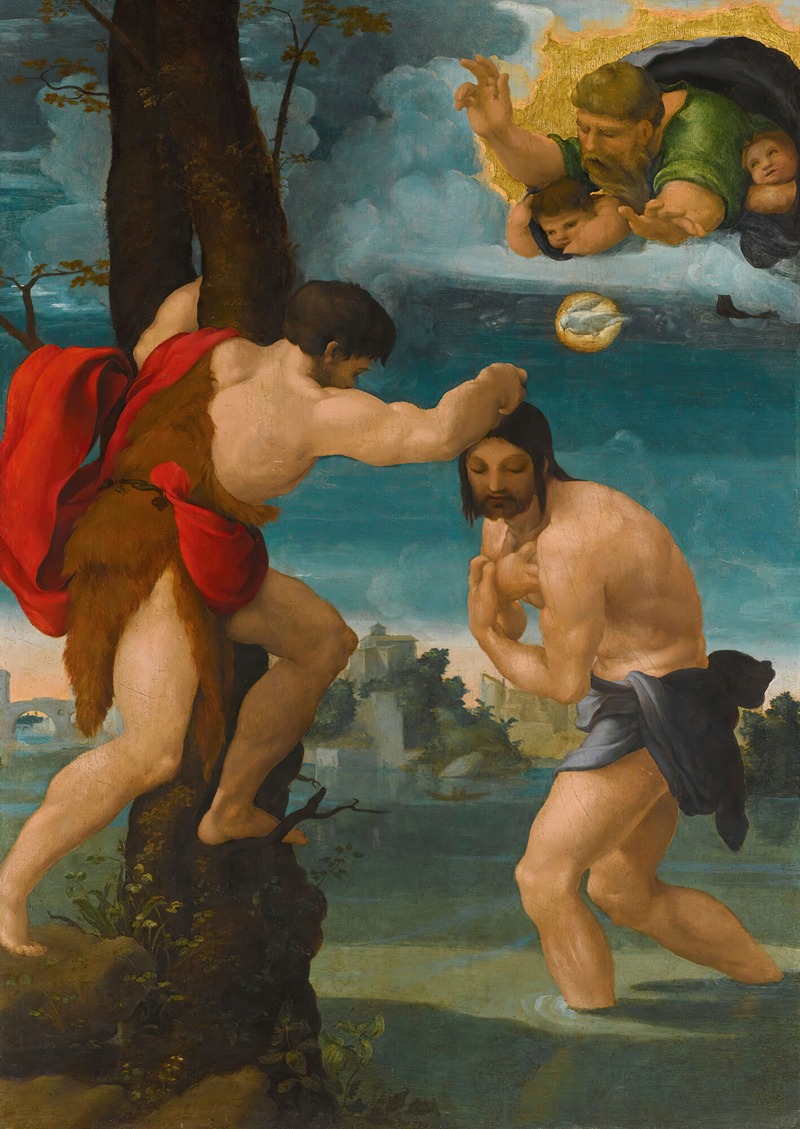 The Baptism Of Christ — Pedro Machuca