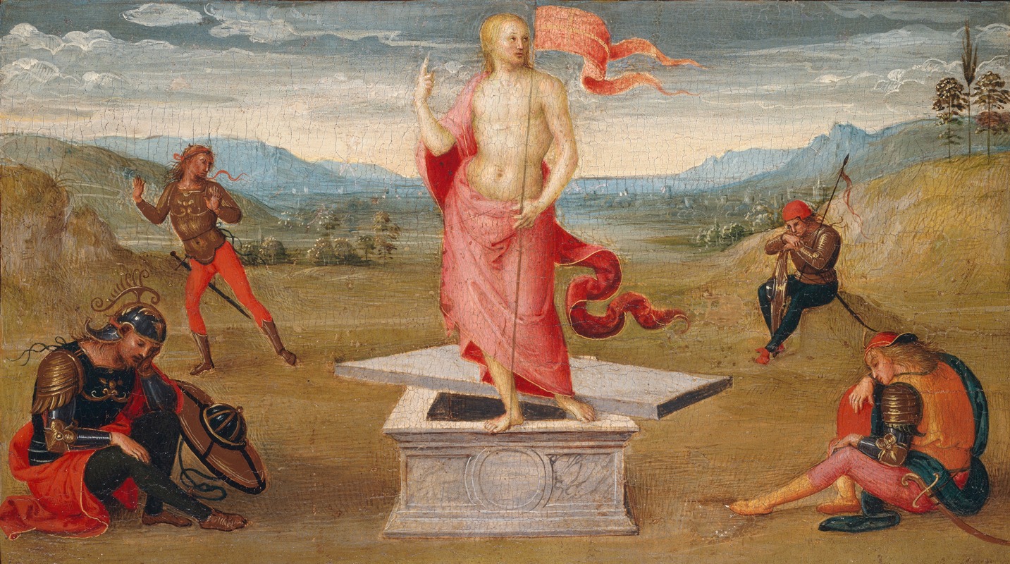 The Resurrection by Пьетро Перуджино — digital art print download