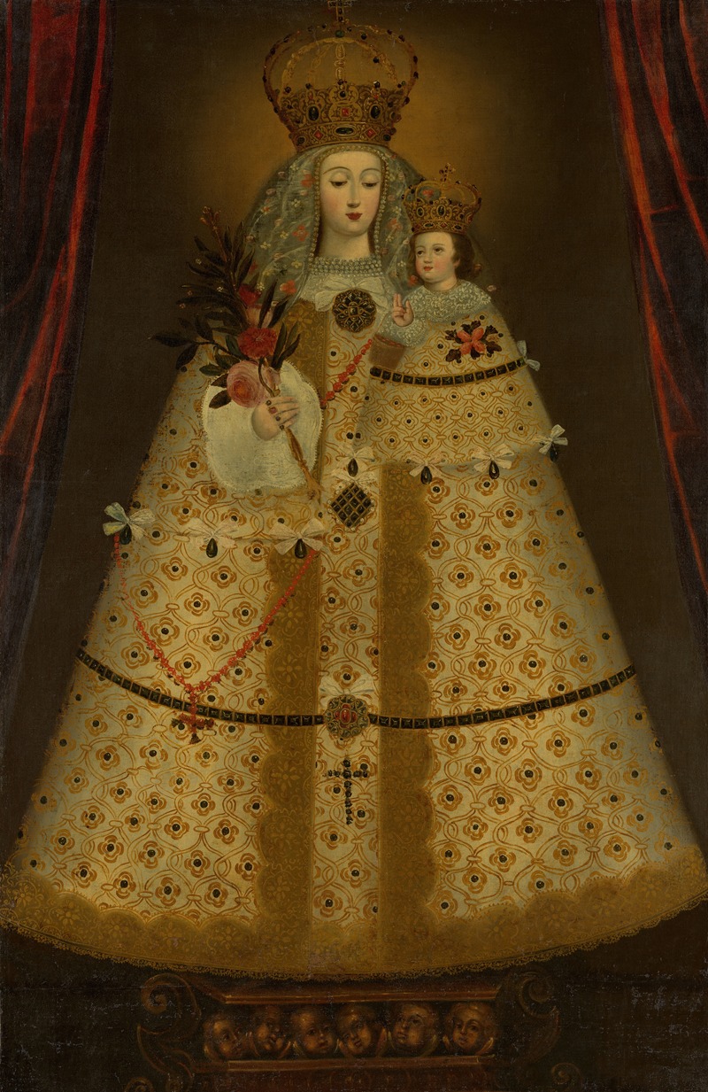 Our Lady of Guápulo — Peruvian (Cuzco) Painter
