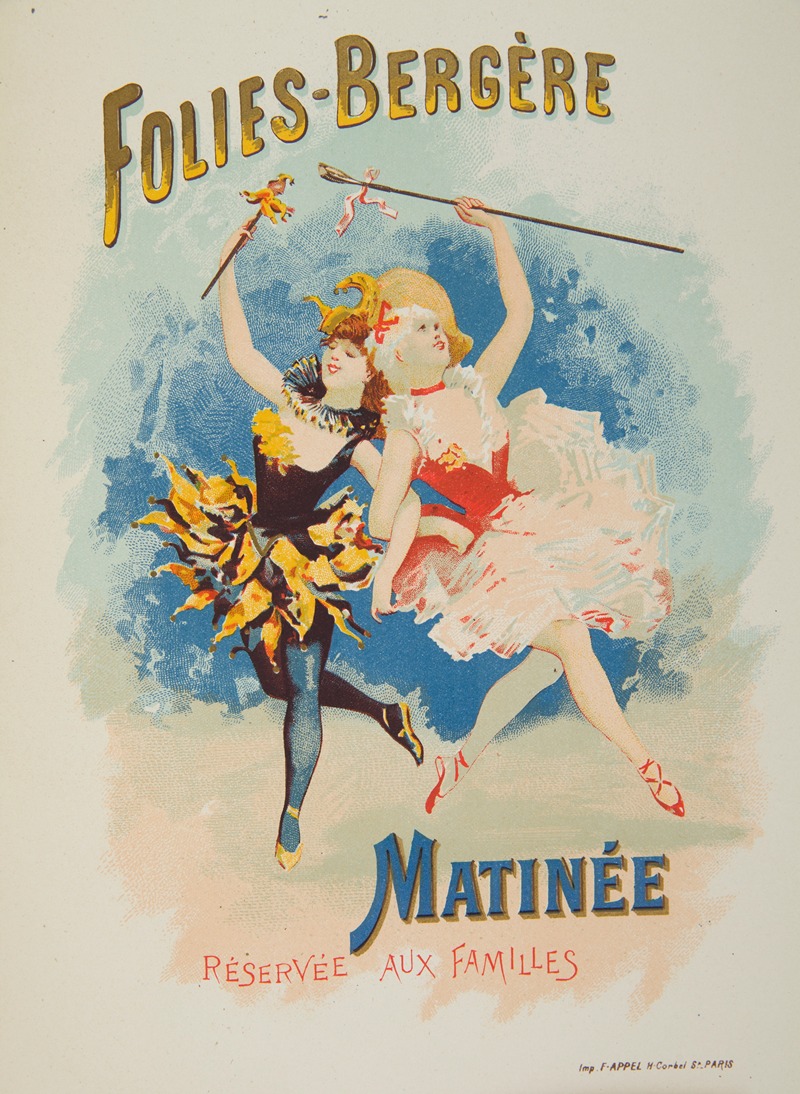 Folies-Bergere by Anonymous, 1897 — digital art print download