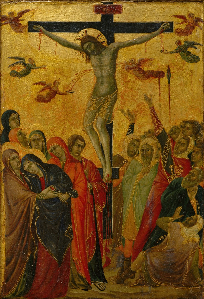 The Crucifixion by Segna di Buonaventura — digital art print download