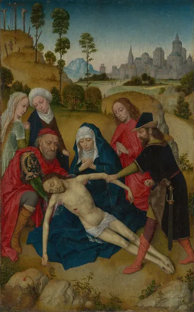 The Lamentation of Christ by Simon Marmion — digital art print download