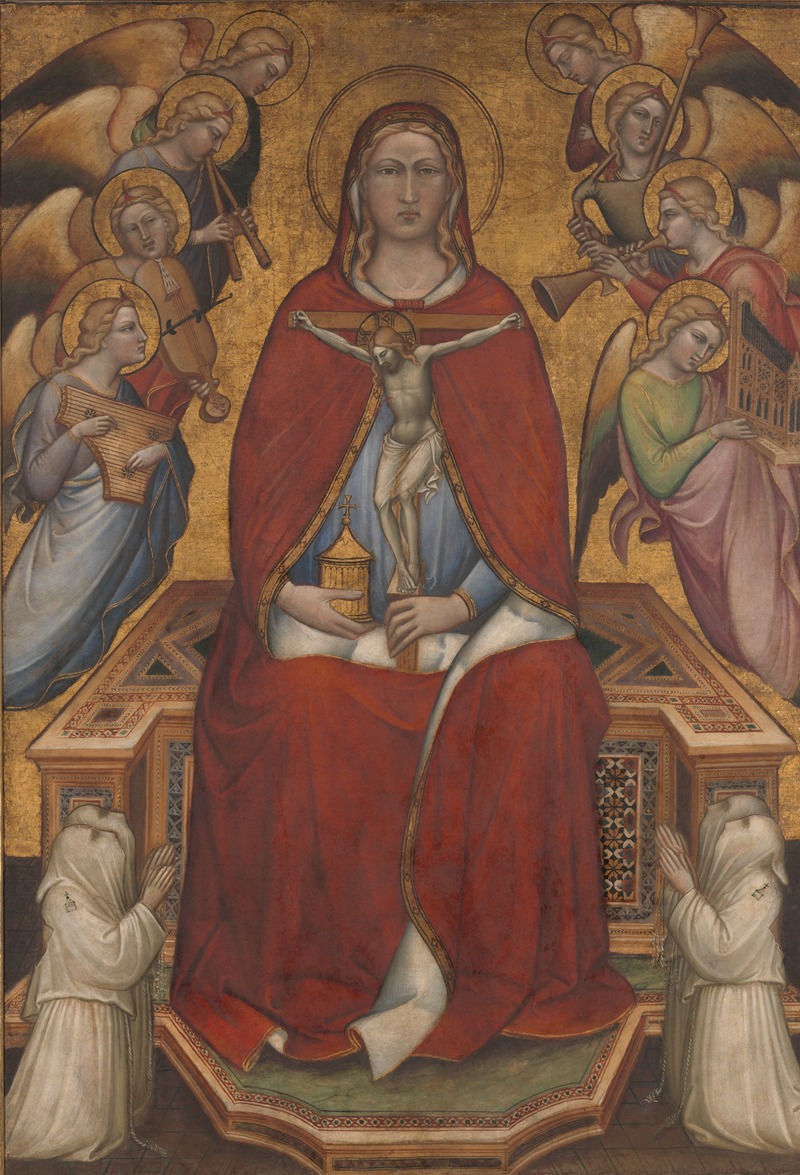 Saint Mary Magdalen Holding a Crucifix — Spinello Aretino