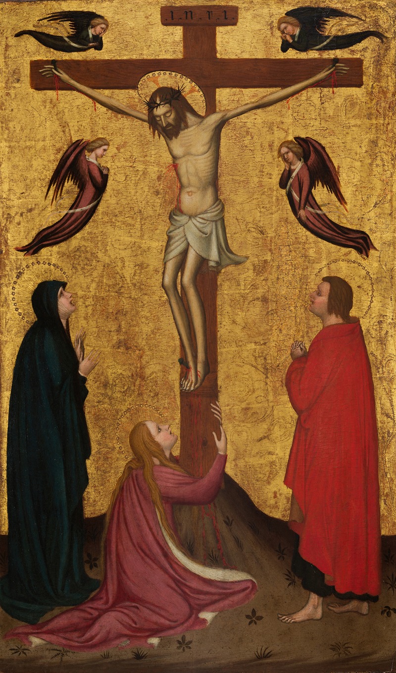 The Crucifixion by Stefano da Verona — digital art print download