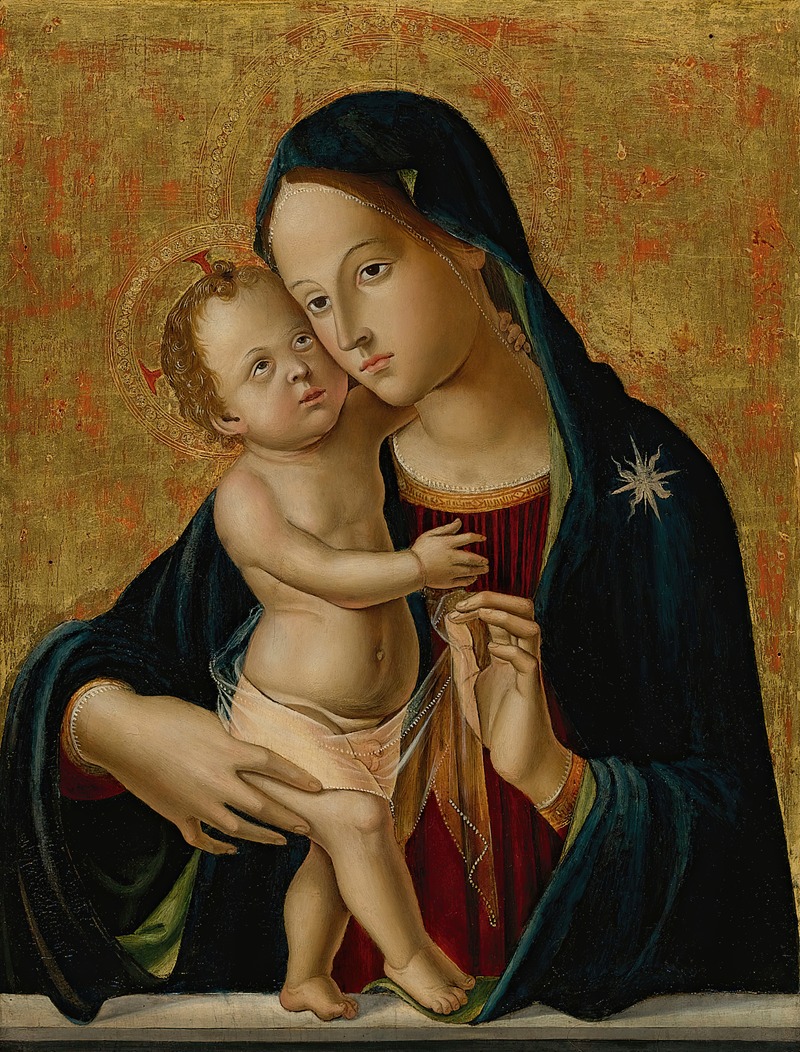 Madonna And Child by Antonio di Benedetto Aquilio — digital art print download