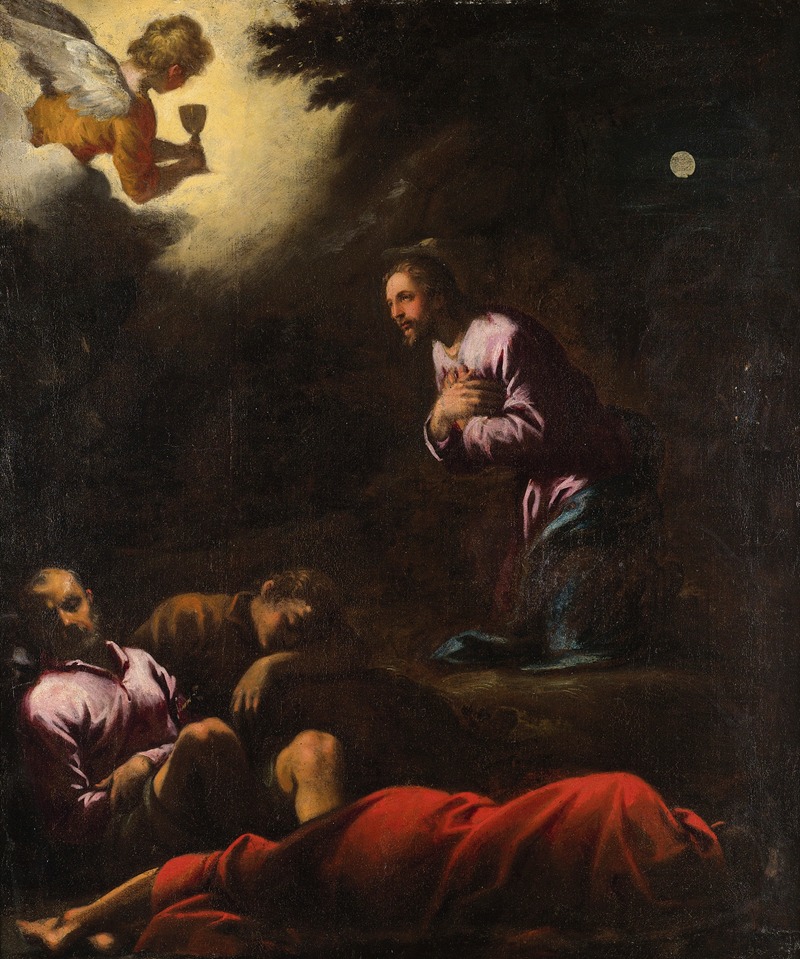 Agony In The Garden — Circle of Domenico Tintoretto
