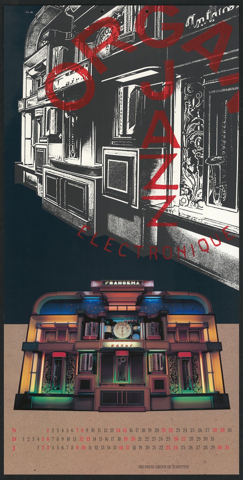Organ Jazz Electronique. by Аноним — digital art print download