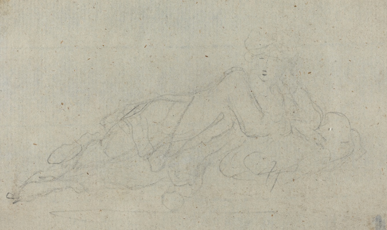 Reclining Woman — Джованни Баттиста Чиприани