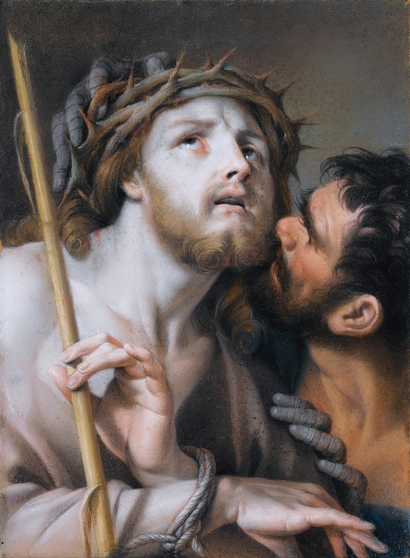 Christ Crowned With Thorns by Francesco Pavona — digital art print download