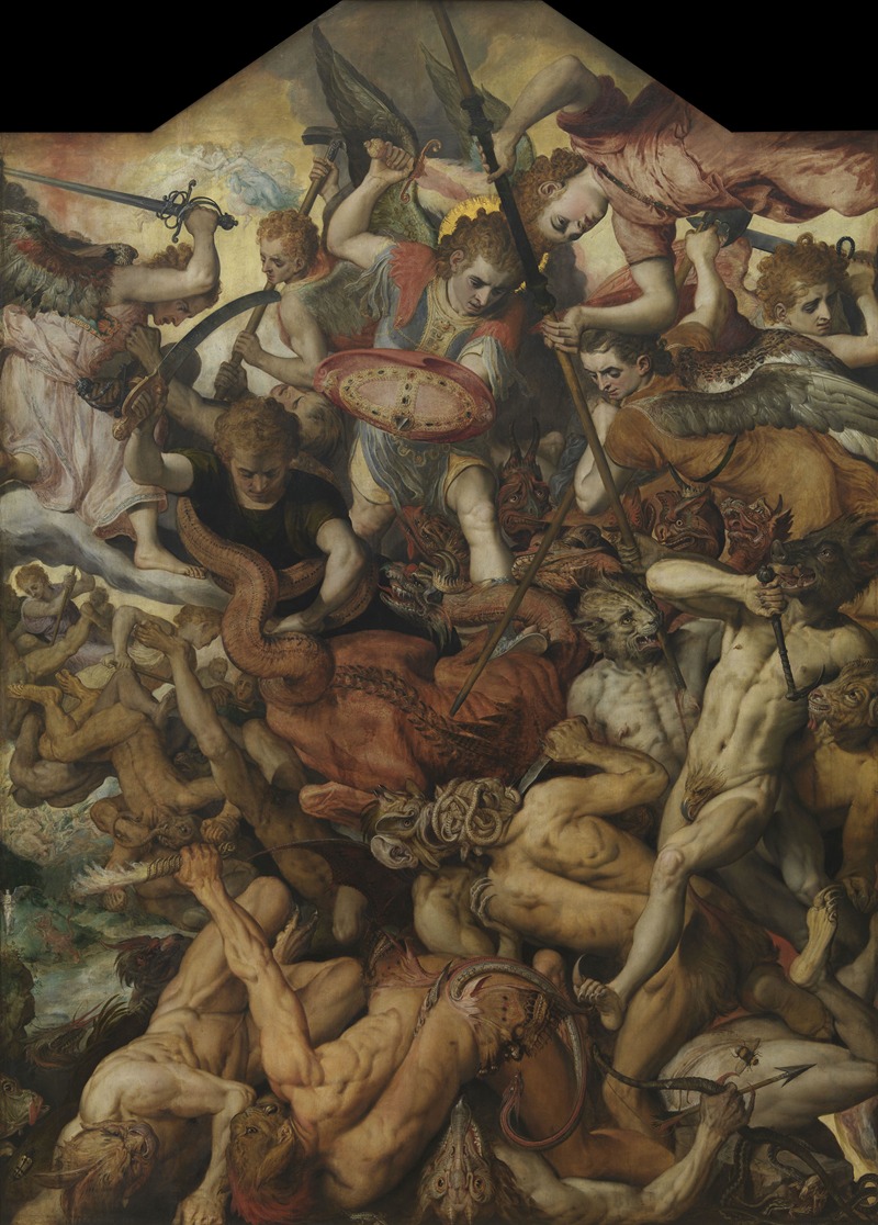 The Fall of Rebelious Angels — Франс Флорис