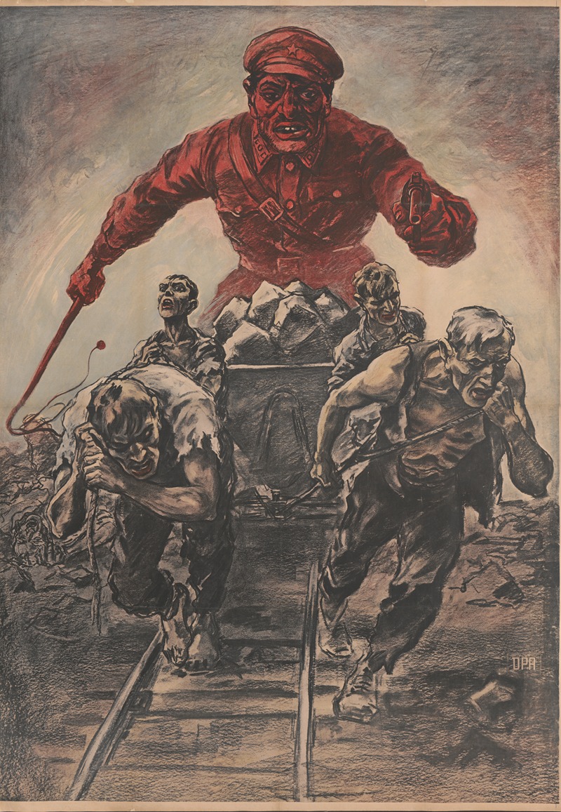 Plakat antybolszewicki — Аноним