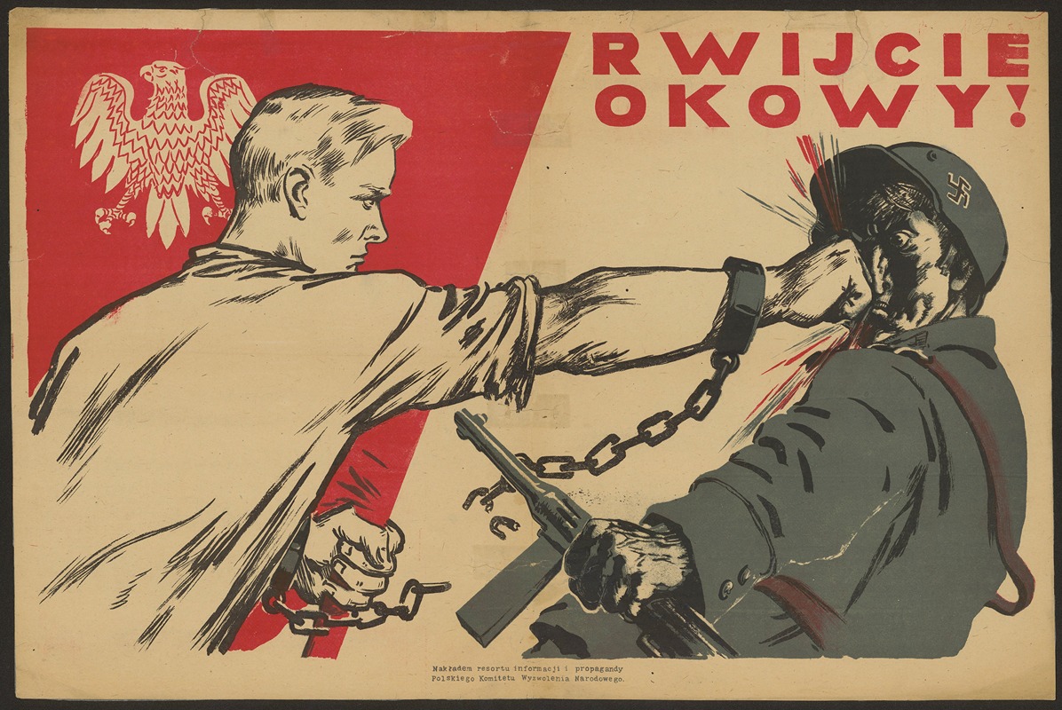 Rwijcie okowy! by Аноним, 1944 — digital art print download