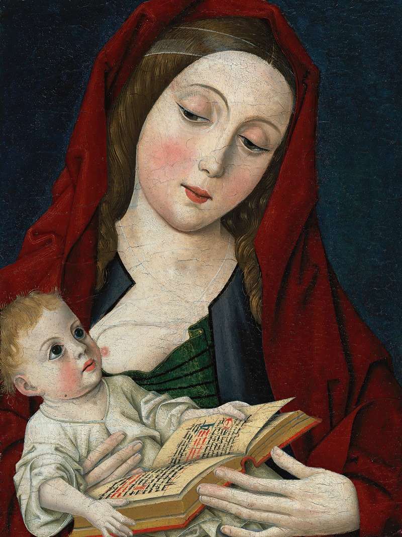The Virgin And Child by Master of Osma — digital art print download